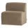 Mojo Base eetbank 84 cm rugleuning velvet khaki