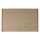 Weavly teppich 170x240 cm wolle hellbraun/natur