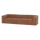 Omaire 4-seater sofa chenille rust brown