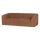 Omaire 2-zits bank chenille roestbruin