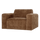 Umina armchair slub chenille light brown