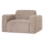 Umina armchair slub chenille natural