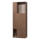 Build storage cabinet 80 cm oak veneer brown