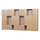 Build wall cabinet combination 376 cm oak decor natural