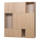 Build wall cabinet combination 188 cm oak decor natural