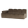 Mojo 2-Sitzer-element arm links samt taupe