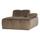 Mojo chaise longue element rechts velvet taupe