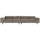 Statement XL 4-zits bank 372 cm ribstof clay
