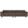 Statement 4-zits bank 280 cm ribstof taupe