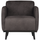 Statement arm chair ecoleder dunkelgrau