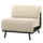 Statement 1-zits element beige melange