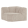 Mojo corner element straight rib fabric ecru