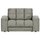 Second Date loveseat structure velvet frost
