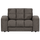 Second Date loveseat structure velvet mountain
