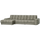 Second Date chaise longue links struktur samt frost