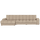 Second Date chaise longue links vintage nougat