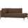 Couple lounge element rechts schokoladenbraun