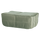 Cluster hocker velvet pistache groen