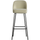 Vogue barstool 80 cm velvet pistachio