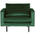 Rodeo sessel velvet waldgrün