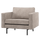 Rodeo fauteuil ribstof donkerzand