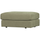 Family stool woven fabric green
