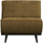 Statement 1-sitzer element structure velvet brass