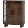 Kella 2-türiger schrank mangoholz braun