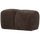 Mojo poef 45x84x64 cm ribstof bruin