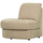 Family 1-seater element round corner left sand
