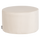 Sara hocker 36xø60 cm niedrig samt off white