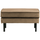 Rodeo hocker op poten velvet taupe