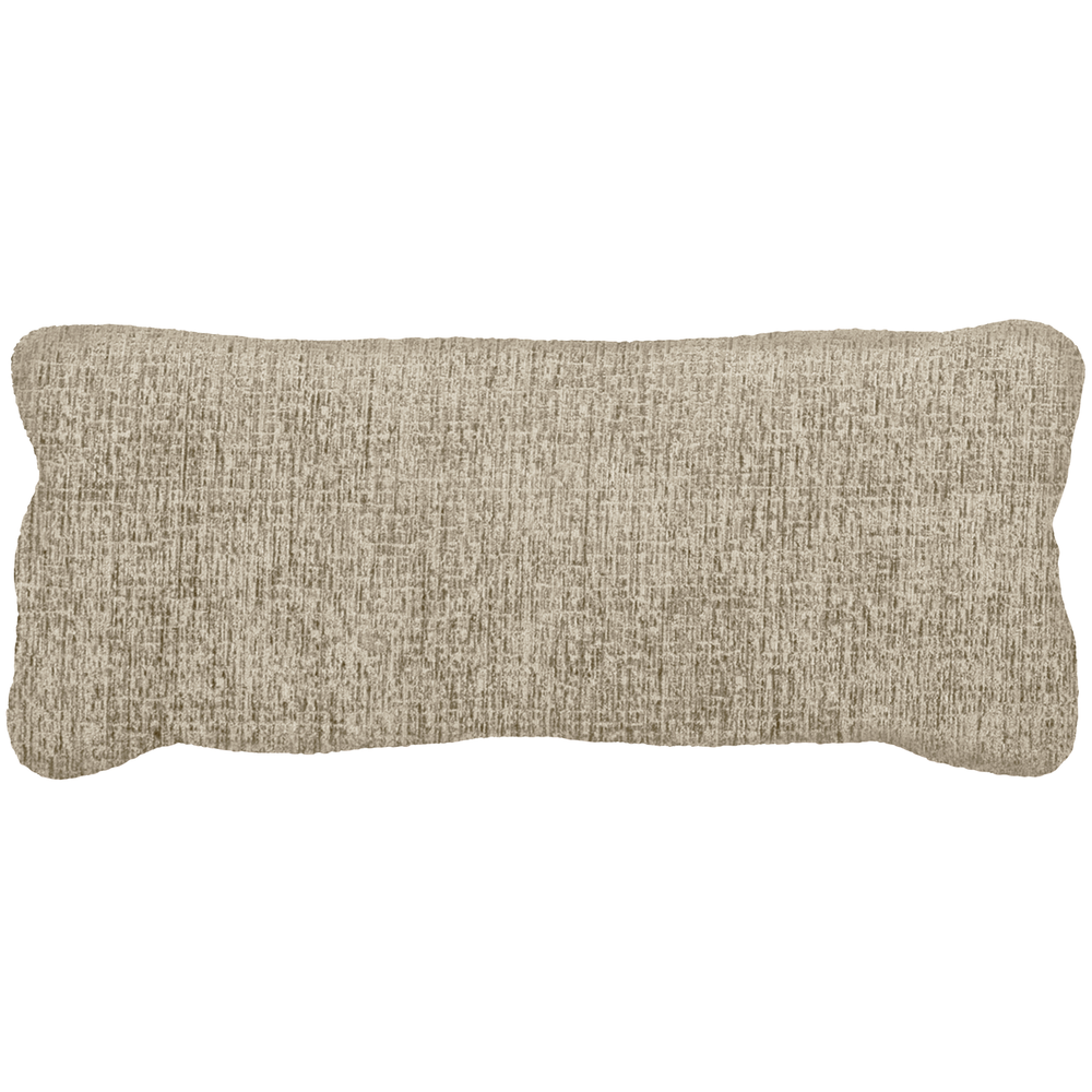 Bean cushion structure velvet buttermilk, front view