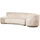 Combi-Popular: sofa + armchair + pouf natural