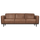 Statement 3-zits bank 230 cm ecoleer cognac