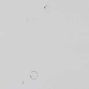 Connect lage kast 2-deurs grenen wit, materiaaldetail