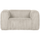 Bean armchair rib fabric natural