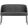 Vogue dining bench structure velvet mountain