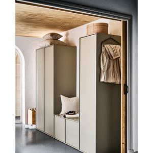 Daily Closet single 110x50 cm pine dakargrau, room setting