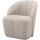 Mojo draaifauteuil ribstof ecru