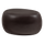 Pebble side table 31x65x49 cm dark brown