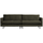 Rodeo classic 3-sitzer sofa velvet dunkelgrün
