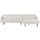 Rodeo chaise longue rechts bouclé naturel