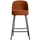 Vogue barstoel 65 cm velvet roest