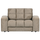 Second Date loveseat structure velvet wheatfield
