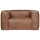 Bean armchair ecoleather cognac