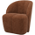 Mojo draaifauteuil wollig roestbruin