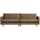 Rodeo classic 3-zits bank velvet taupe