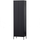 New Gravure hoge kast met lade grenen zwart