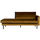 Rodeo daybed rechts velvet honiggelb